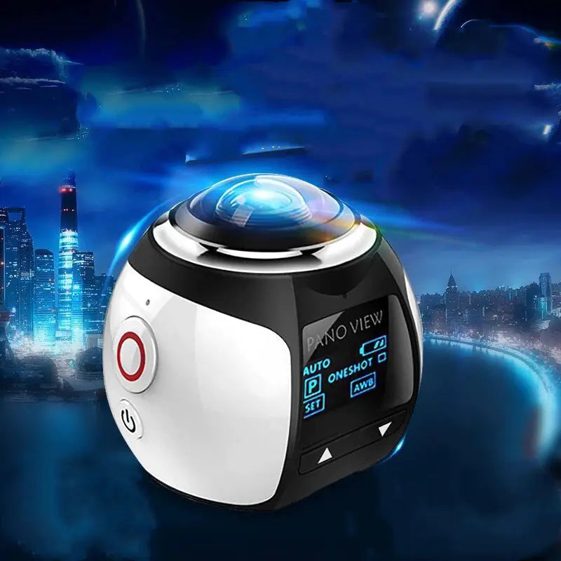 V1 360° 4K Waterproof Action Camera with WiFi VR - high-quality product